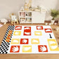 BABYCARE Splicing Play Mat – Soft, Anti-Slip, Waterproof Foam Mat with Honeycomb Micro Cushions for Infants & Toddlers - Adenzo Comfies