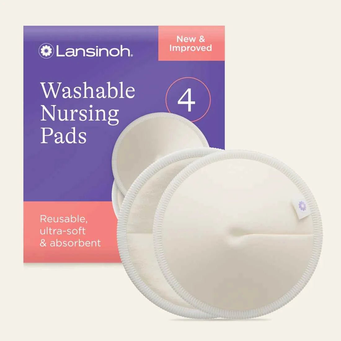 Lansinoh Washable Nursing Pads - Adenzo Comfies