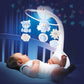 Infantino 3-in-1 Projector Musical Mobile – Crib Mobile, Star Projector & Nightlight, Blue, Pink and Grey.