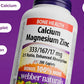 Webber Naturals Calcium with Magnesium and Zinc, 200 Caplets, Enhanced Absorption, Helps Support Bones and Teeth, Vegan