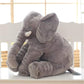Pillow For The Neck Cartoon Large Plush Elephant Toy Kids Sleeping. - Adenzo Comfies