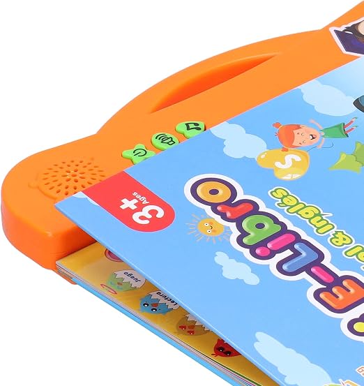 Baby Sensory Phonic Alphabetical Talking E Book Spanish English Bilingual Sound Books With Music - Adenzo Comfies
