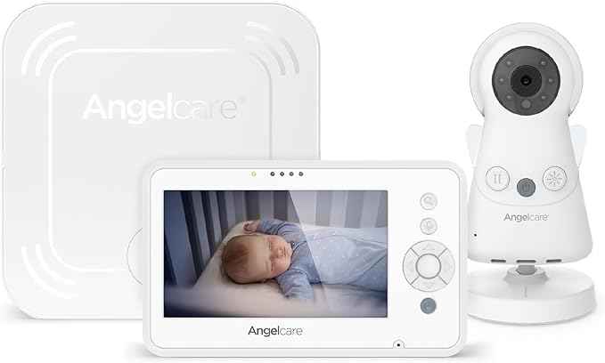 Angelcare AC25-1 Movement Monitor with Video & Sound, no wifi, Medically Certifed, movement monitoring