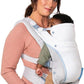 Infantino Staycool 4 - in - 1 Convertible Carrier, Ergonomic Design for Infant and Toddlers, 8 - 40 lbs with Storage Pocket, Gray - Adenzo Comfies