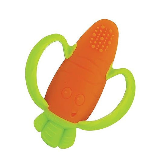Infantino Silicone Good Bites Textured Carrot Teether – Infant