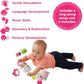 VTech My First Gift Set, Newborn Baby Toys Including Hippo Animal Plush, Baby Teether, Baby Rattle & Baby Musical Toy, 0, 6, 12 Months and Over for Boys & Girls, Pink