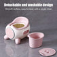 Cute Toddler Potty Potty Portable Potty Training Potty Baby Toilet Seat Baby Potty Training Toilet for Babies Easy to Clean and Assemble (Pink ) - Adenzo Comfies