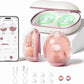 Momcozy Air 1 Wearable Breast Pump, Ultra-Slim Hands-Free Breast Pump with Wireless Charging Case, Top-View Visible, App Control, Auto Mode Switching, Milk Tracking & Full-Collector Alerts, 6oz - Adenzo Comfies