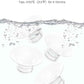 Momcozy Flange Insert 15mm Compatible with V1 /V2 Breast Pump. - Adenzo Comfies