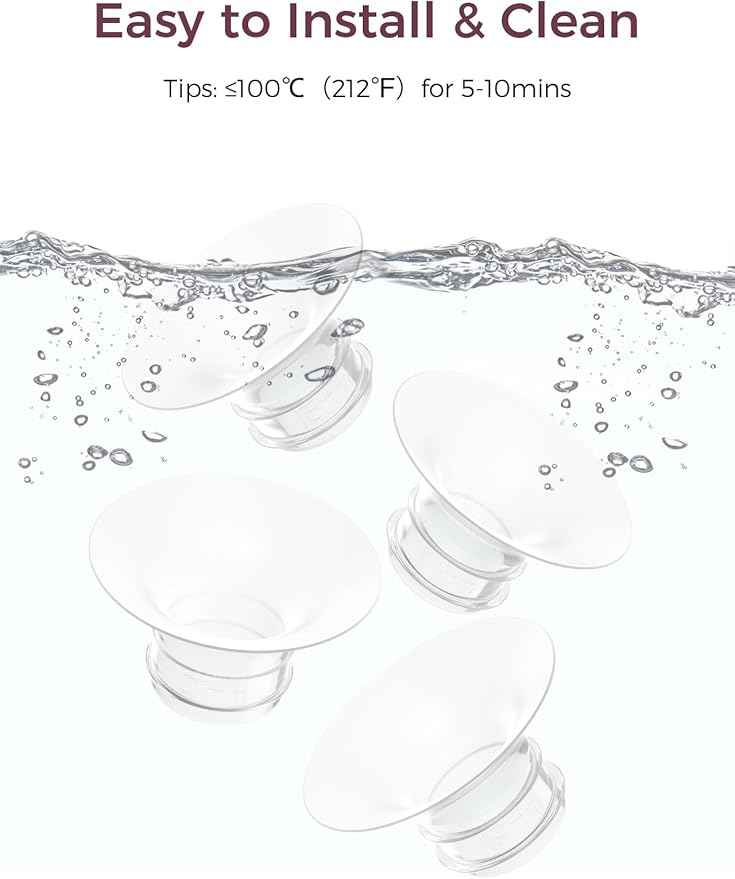 Momcozy Flange Insert 15mm Compatible with V1 /V2 Breast Pump. - Adenzo Comfies