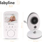 Lionelo Babyline 5.1 Baby Monitor with Camera Two-Way Communication Range of 300 Metres Two Cameras in Set Night Mode VOX System Warning System 8 Melodies White