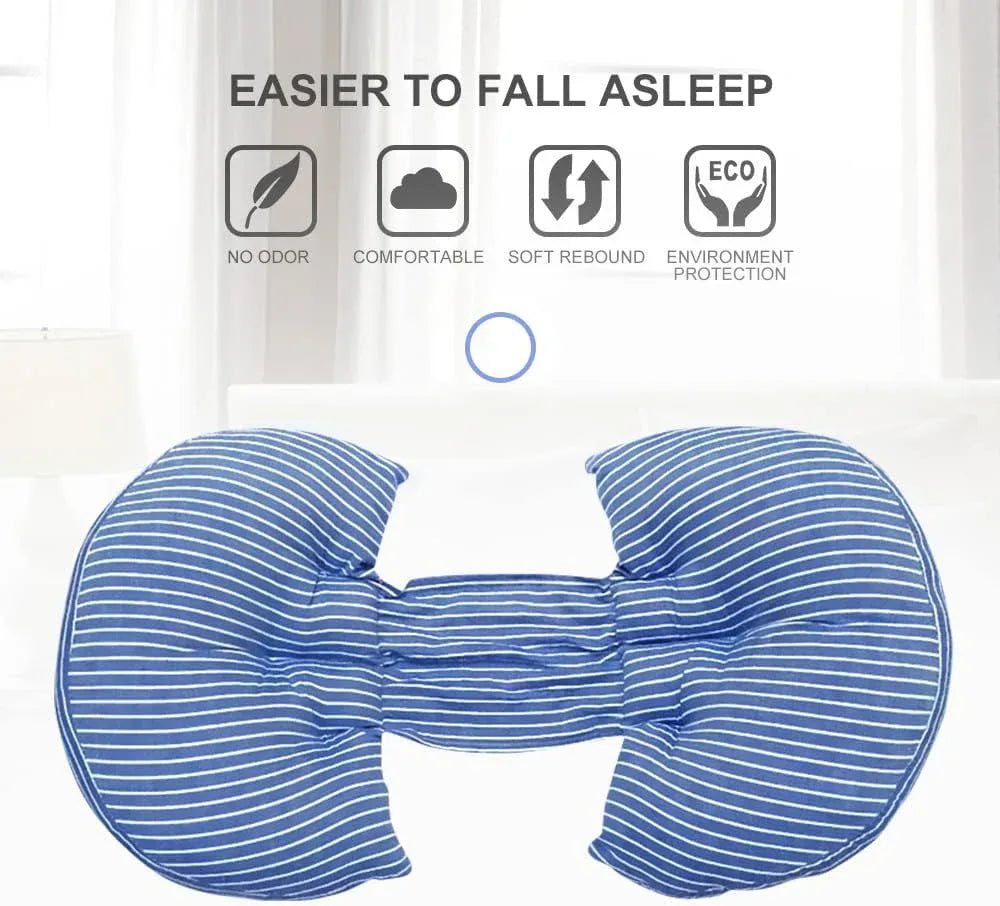 Pregnancy Pillow for Side Sleeper - Adenzo Comfies