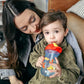 The First Years Disney/Pixar Cars Toddler Straw Cup - Spill Proof Flip Top Toddler Sippy Cups - 18 Months and Up - 10 Oz - Adenzo Comfies