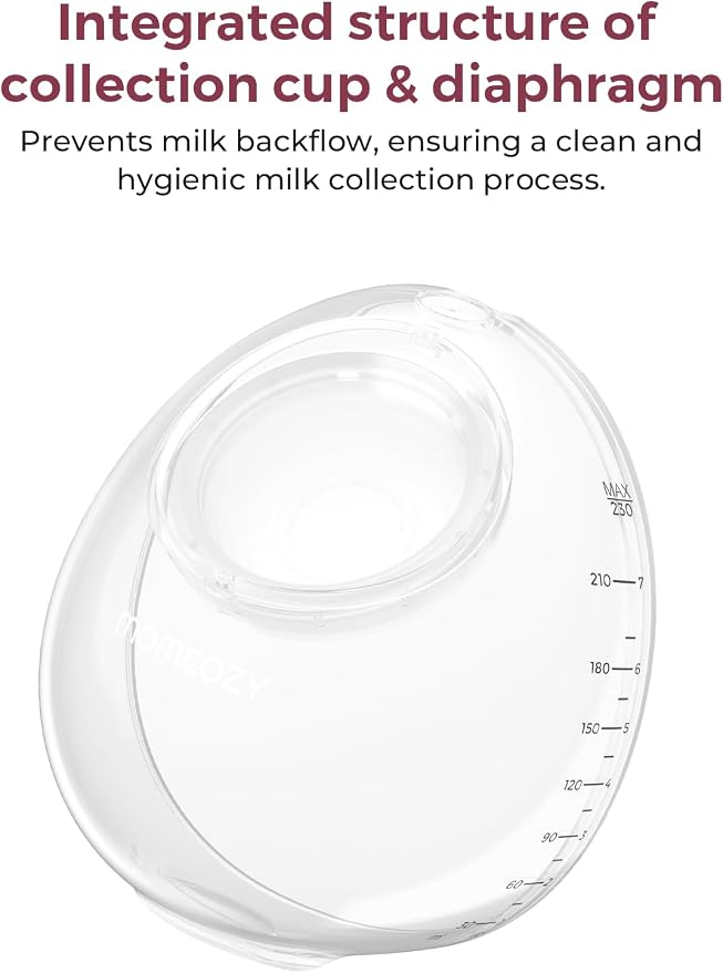 Momcozy Milk Collector for V1 Pro/V2 Pro,8oz, 1 Pack. - Adenzo Comfies