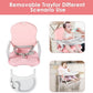 Baby Base 3 - in - 1 Booster Seat – Feeding Chair, Toddler Seat & Floor Seat with Tray, Portable & Easy Clean - Adenzo Comfies