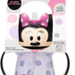 The First Years Disney Minnie Mouse Weighted Straw Cup - Spill Proof Toddler Cups with Flip Top Cover and Silicone Straw - Dishwasher Safe - 207ml - 9 Months and Up - Adenzo Comfies