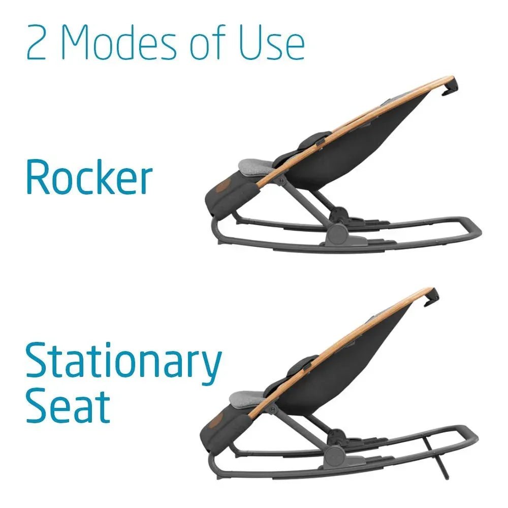 Maxi - Cosi Kori Eco 2‑in‑1 Baby Rocker and Seat – Beyond Graphite - Adenzo Comfies
