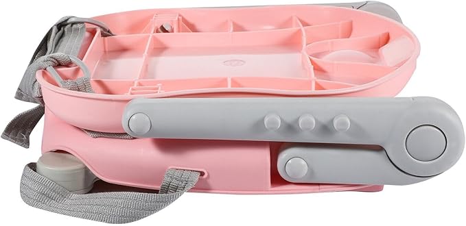 Baby Base 3 - in - 1 Booster Seat – Feeding Chair, Toddler Seat & Floor Seat with Tray, Portable & Easy Clean - Adenzo Comfies