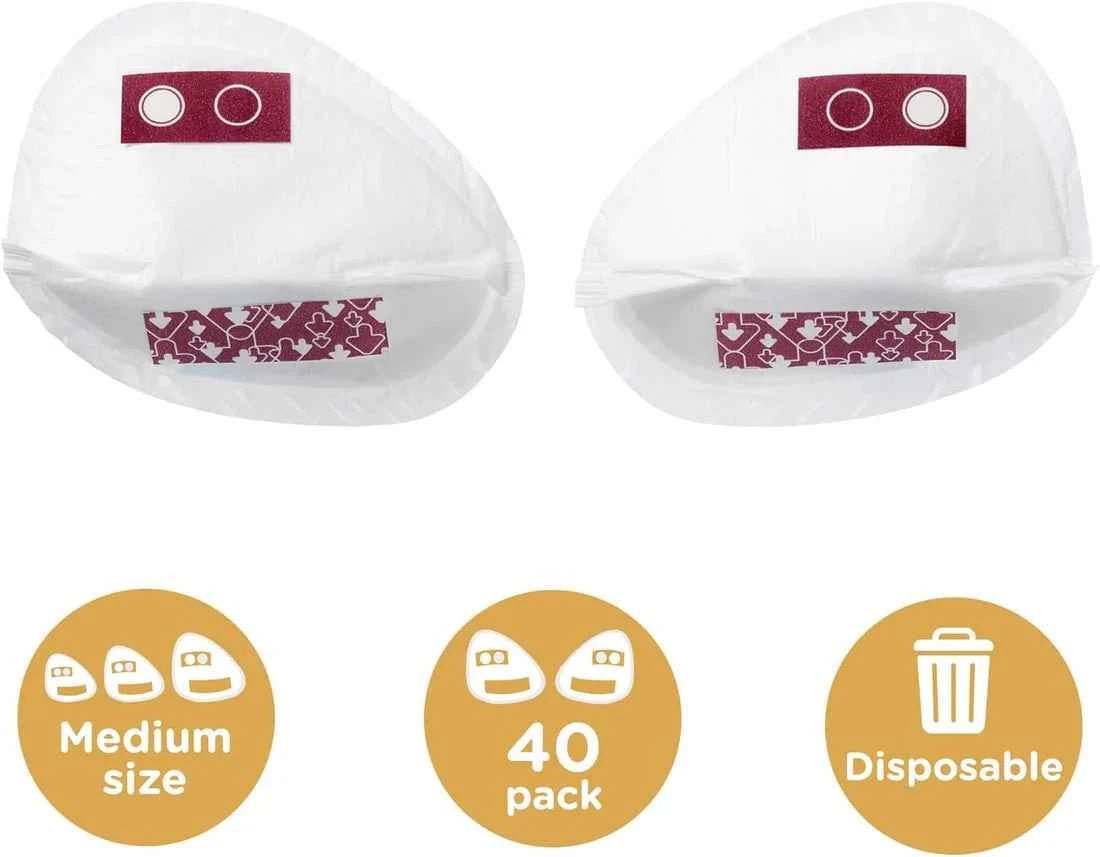 Tommee Tippee Made For Me Disposable Breast Pads (Small, 40pcs) - Adenzo Comfies