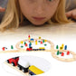 Wooden Railway Set, DIY 8 Glyph Track Set Wooden Track and Train Pack Great Gift for Girls and Boys Kids Child