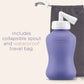 Lansinoh Peri Bottle Postpartum + Travel Bag - 360 ml | Portable Bidet with Angled Spout for Soothing Post-birth Discomfort.