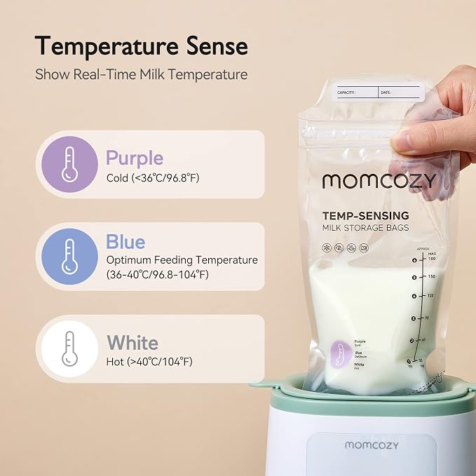 Momcozy Breastmilk Storage Bags 120pcs - Adenzo Comfies