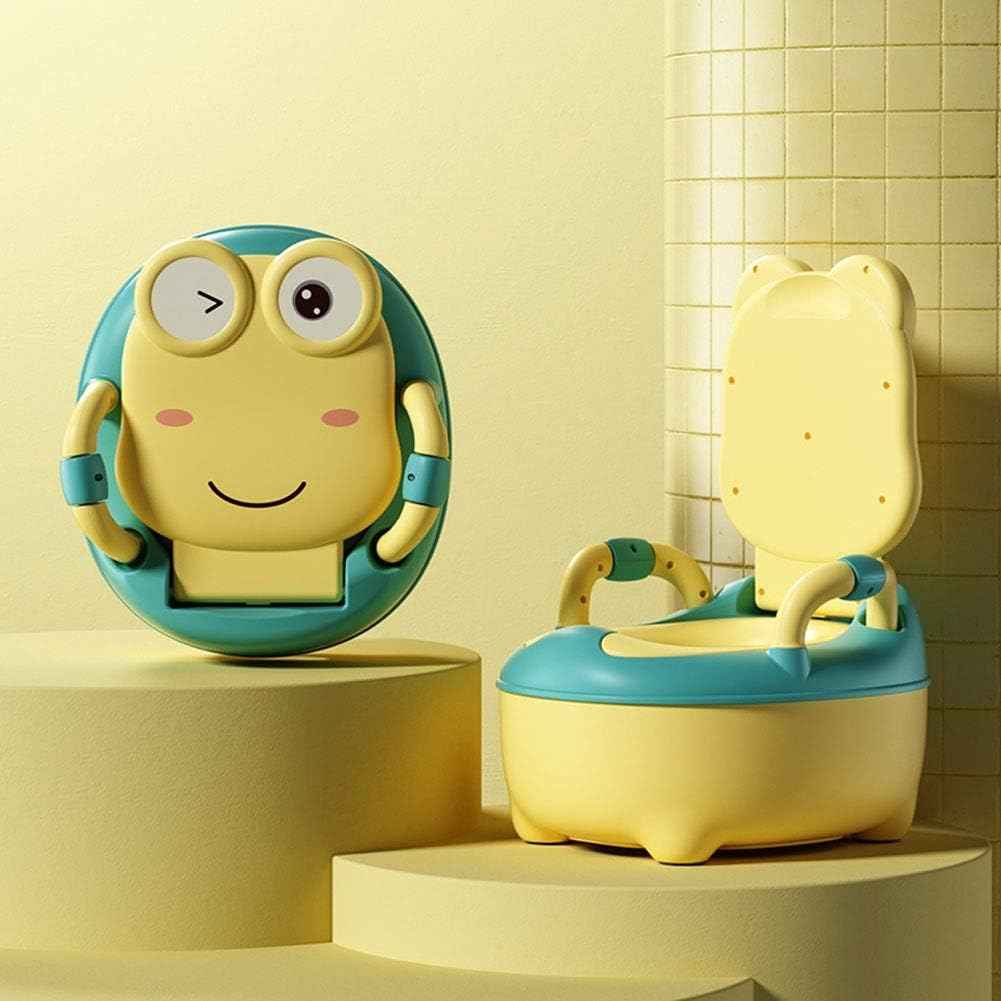 Potties Potty Training Toilet Seat for Children, Frog Shape Potty for 1-6Years Old Babies and Toddlers. - Adenzo Comfies