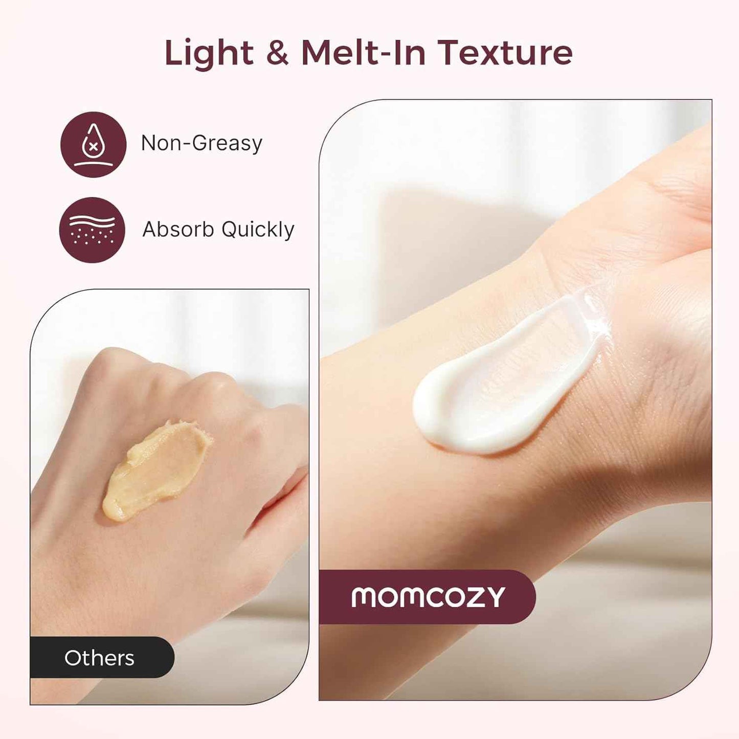Momcozy Cooling Nipple Cream Safe for Nursing,Fast Relief with Cooling Ceramic Applicator for Cracked Nipple & Dry Skin.