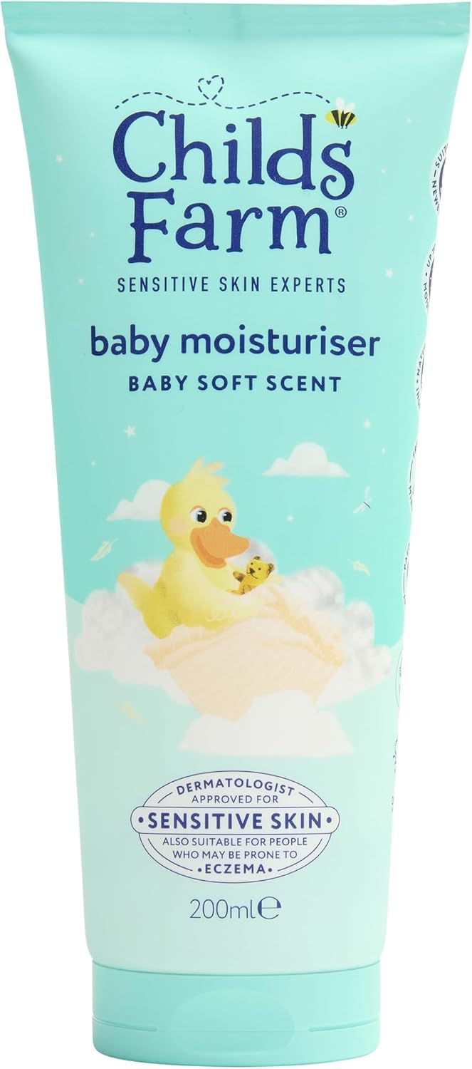 Childs Farm baby moisturiser mildly fragranced - Adenzo Comfies