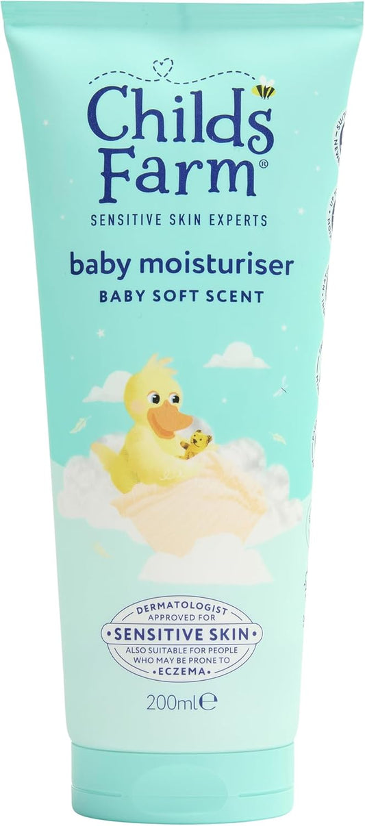 Childs Farm baby moisturiser mildly fragranced - Adenzo Comfies