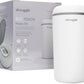 Shnuggle Eco-Touch Nappy Bin (Diaper Pail) | Eco-Friendly Nappy Disposal System | No Costly Refills – Use Any Bag | Dual-Seal Odour Lock | Easy-Clean, One-Hand Drop-and-Go Bin - Adenzo Comfies