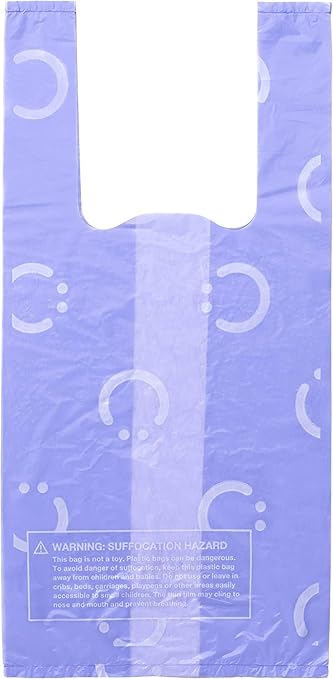 Ubbi Disposable Diaper Sacks, Lavender Scented & On The Go Waste Disposal Bags Refills Value Pack, Lavender Scented.