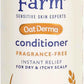 Childs Farm OatDerma Hair Conditioner, Fragrance and Tear Free, Soothing for Sensitive Skin and Scalp, Baby, Kids, 250ml