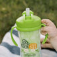 Dr. Brown’s Milestones Insulated Sippy Cup with Straw and Handles, Green Mushrooms, Spill-Proof Tumbler with Lid, 10 oz/300 mL, BPA Free, 12m+. - Adenzo Comfies