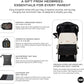 Neobreez ZORI Multifunctional Diaper Nappy Changing Travel Backpack|Water-Resistant Large Capacity |Wet Dry Bag,Organizer Pouches|Trolley Sleeve|Insulated Pockets|Multi-Carry Unisex. - Adenzo Comfies
