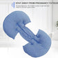 Pregnancy Pillow for Side Sleeper - Adenzo Comfies