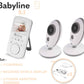 Lionelo Babyline 5.1 Baby Monitor with Camera Two-Way Communication Range of 300 Metres Two Cameras in Set Night Mode VOX System Warning System 8 Melodies White