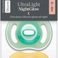 Tommee Tippee Ultra-Light StayPut Night Glow Soother 0-6m Pack of 2.