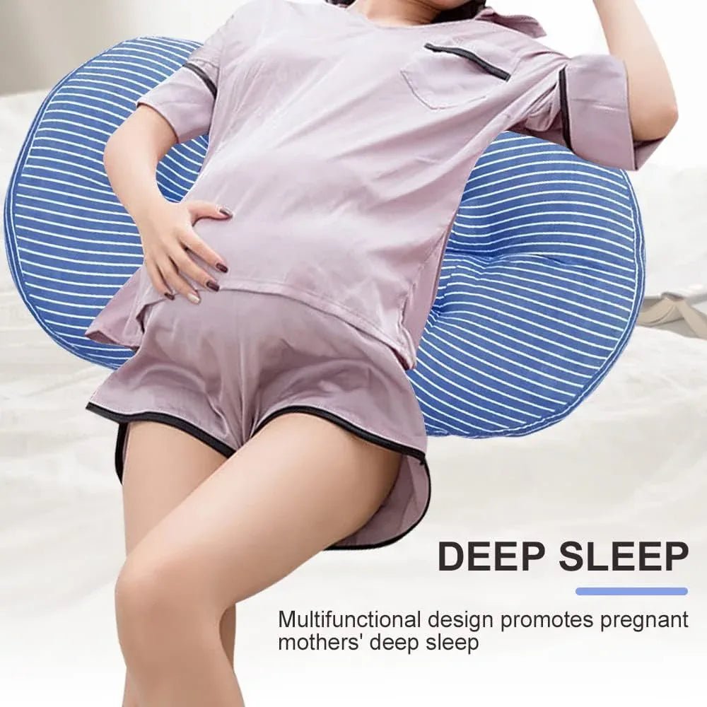 Pregnancy Pillow for Side Sleeper - Adenzo Comfies