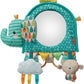 Infantino Go Gaga Elephant Baby Activity Mirror For 0 Months+