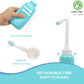 The MOON Brand Perineal Wash Bottle for Postpartum Care – Portable Bidet with Upside - Down Retractable Nozzle for Easy Storage, Leak - Free Gentle Flow – BPA - Free, 350ml, Hygienic & Maternity Essential - Adenzo Comfies