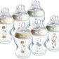 Tommee Tippee Baby Bottles, Natural Start Anti-Colic Baby Bottle with Slow Flow Breast-Like Teat, 260ml, 0m+, Self-Sterilising, Baby Feeding Essentials, Pond, Pack of 6.