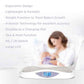 Hubble Connected Grow Smart Digital Baby Weighing Scale for Newborn Babies & Infants, Large LCD Display, Soft Changing Pad, 4-Sensor Technology, Tare & Hold Function.