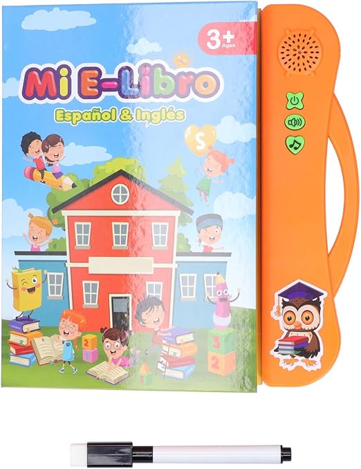 Baby Sensory Phonic Alphabetical Talking E Book Spanish English Bilingual Sound Books With Music - Adenzo Comfies