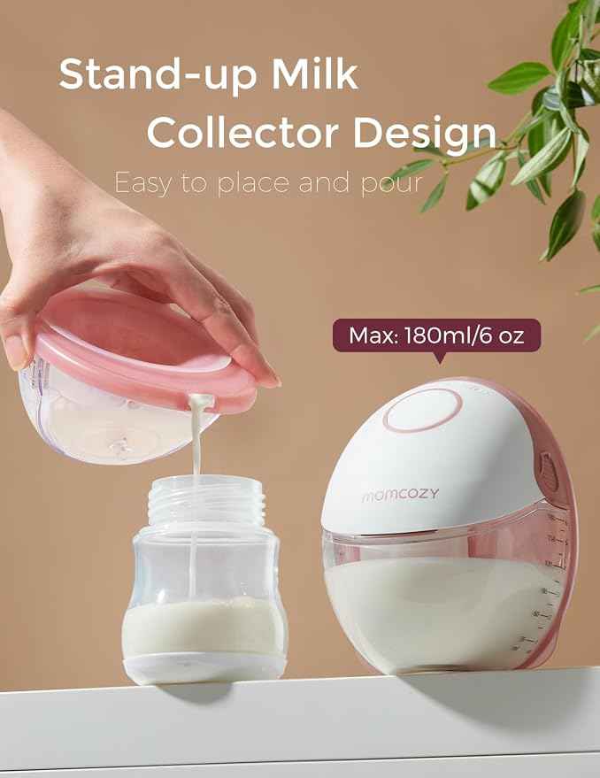 Momcozy Breast Pump Hands-Free Mobile Style Wearable M6 , 2Pcs Cozy.