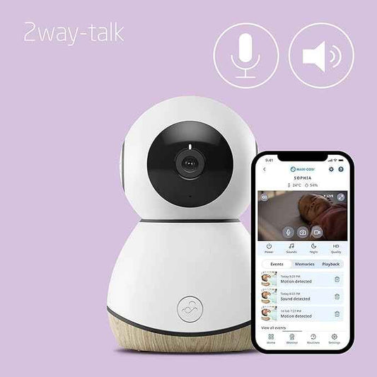 Maxi-Cosi See Baby Monitor, Baby Monitor with Camera (1080p HD) and Audio, WiFi Baby Monitor, Live Streaming. - Adenzo Comfies