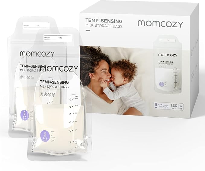 Momcozy Breastmilk Storage Bags 120pcs - Adenzo Comfies