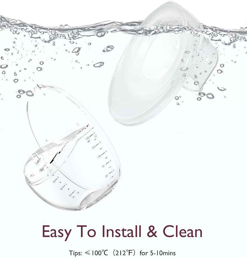 Momcozy 24mm Flange & Milk Collector Set for M6 Original Mobile Style Breast Pump Replacement Accessories | M6. - Adenzo Comfies