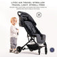 Neobreez LITEX Lightweight Cabin Size Travel Baby Toddler Stroller,Trolley Handle Pushchair,Waterproof UPF 50+Canopy,Gift&String Bag,Phone Holder&Toy Strap,Reflective Sticker,0-3yrs,15kg.