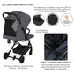 Neobreez LITEX Lightweight Cabin Size Travel Baby Toddler Stroller,Trolley Handle Pushchair,Waterproof UPF 50+Canopy,Gift&String Bag,Phone Holder&Toy Strap,Reflective Sticker,0-3yrs,15kg.
